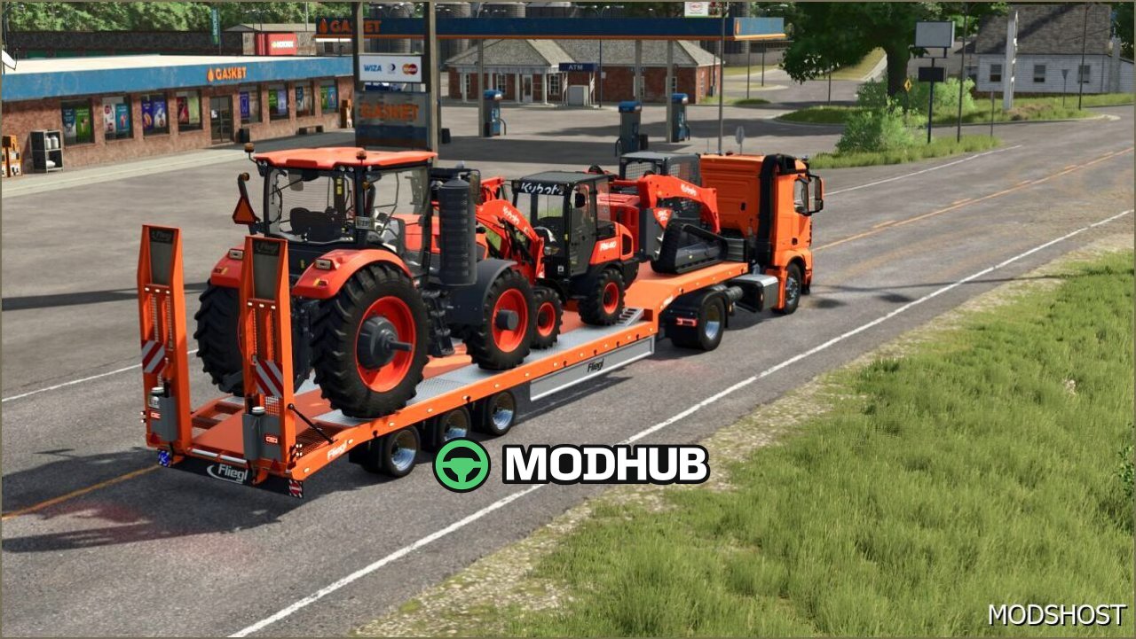 Fliegl SDS Tieflader für Farming Simulator 25