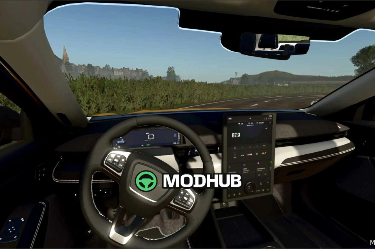 Автомобіль Mustang Mach E GT для Farming Simulator 25