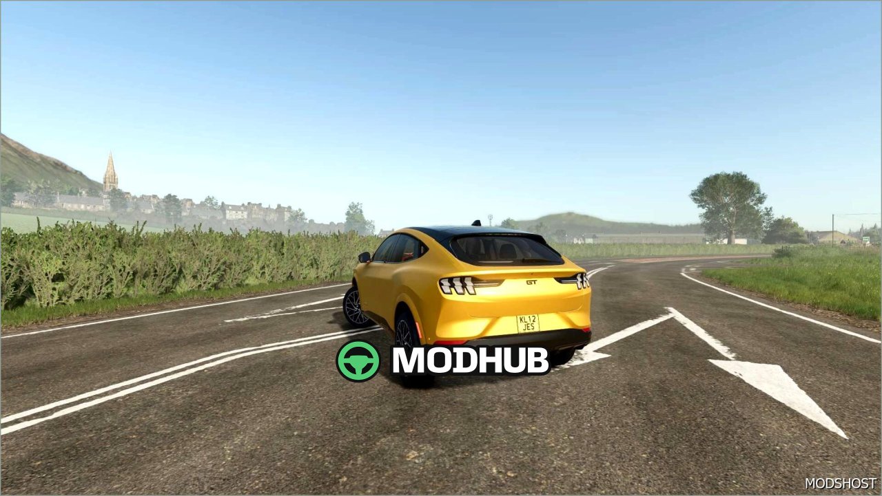 Автомобіль Mustang Mach E GT для Farming Simulator 25