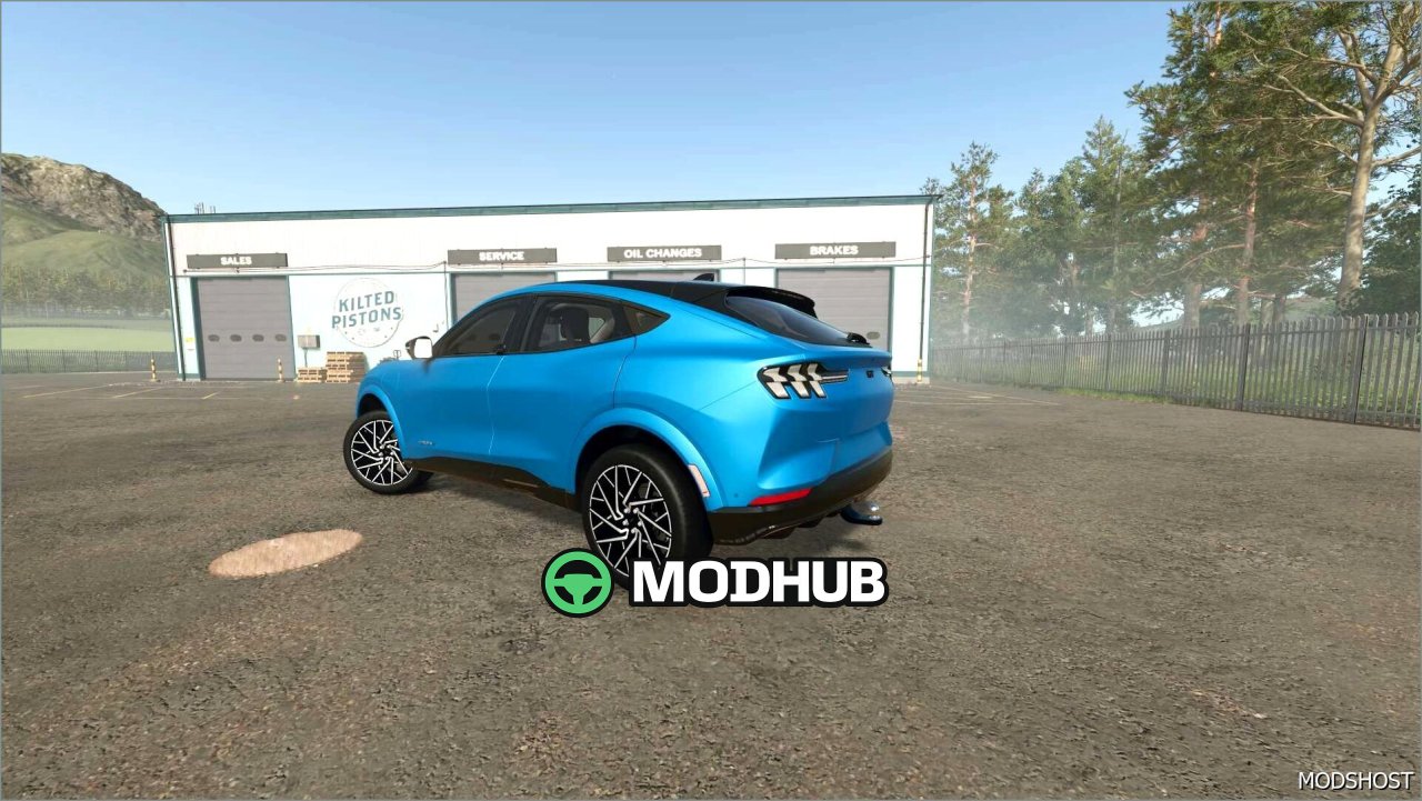 Автомобіль Mustang Mach E GT для Farming Simulator 25