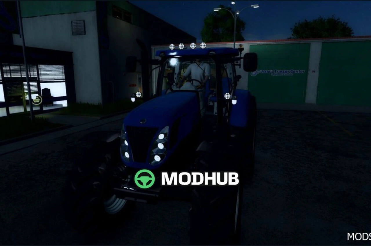 Трактор NEW Holland T7/T7000 Series для Farming Simulator 25
