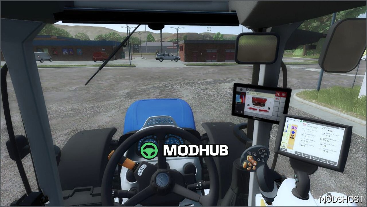 Трактор NEW Holland T7/T7000 Series для Farming Simulator 25