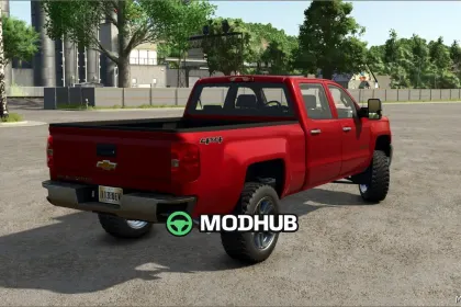 Fahrzeug Chevrolet Silverado 2500 für Farming Simulator 25
