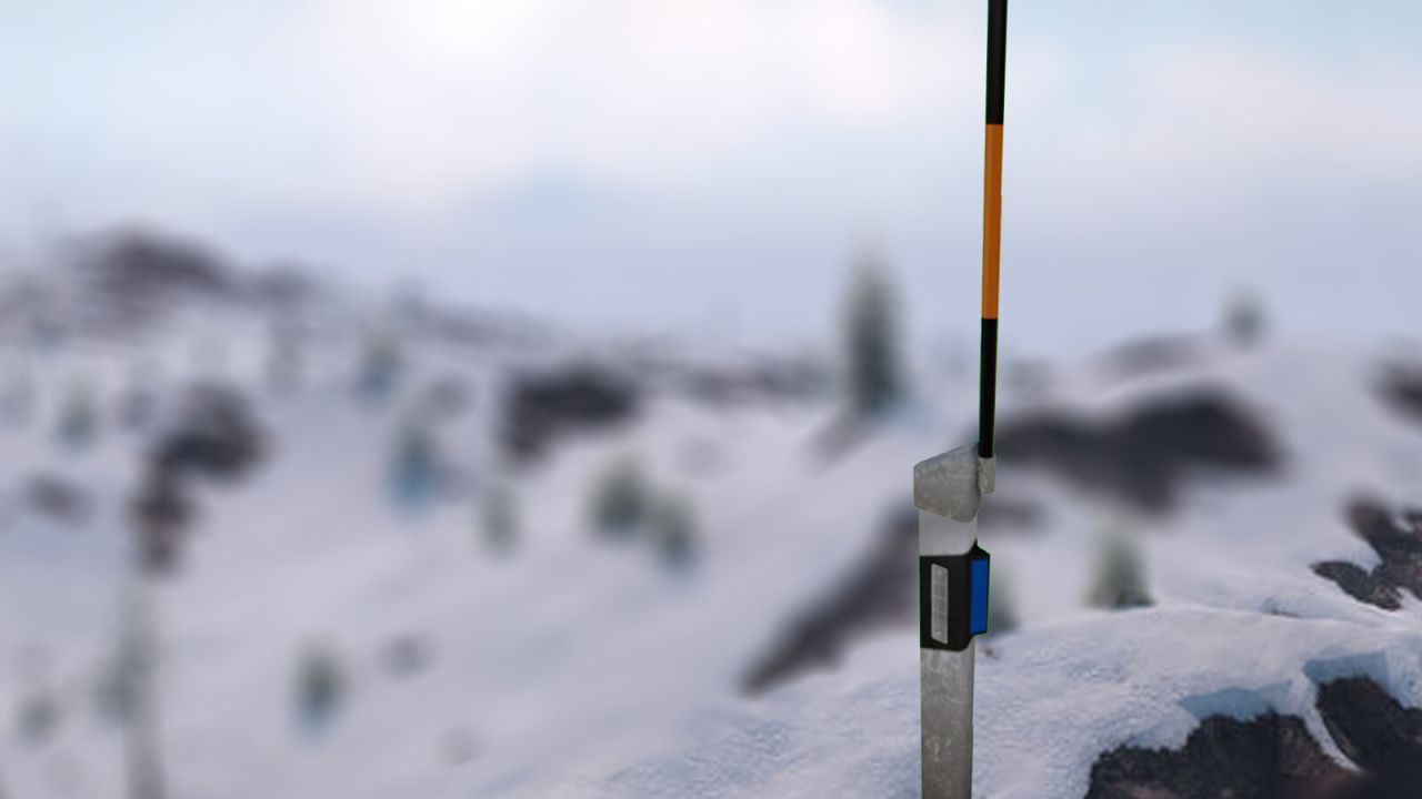 Реалістичні German Road Poles (Prefab) — Дорожні Стовпчики з Сніговими Віхами для FS25