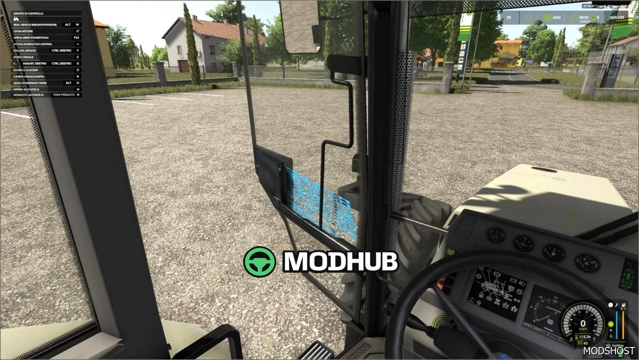 Трактор Lamborghini Hi.per 190 для Farming Simulator 25