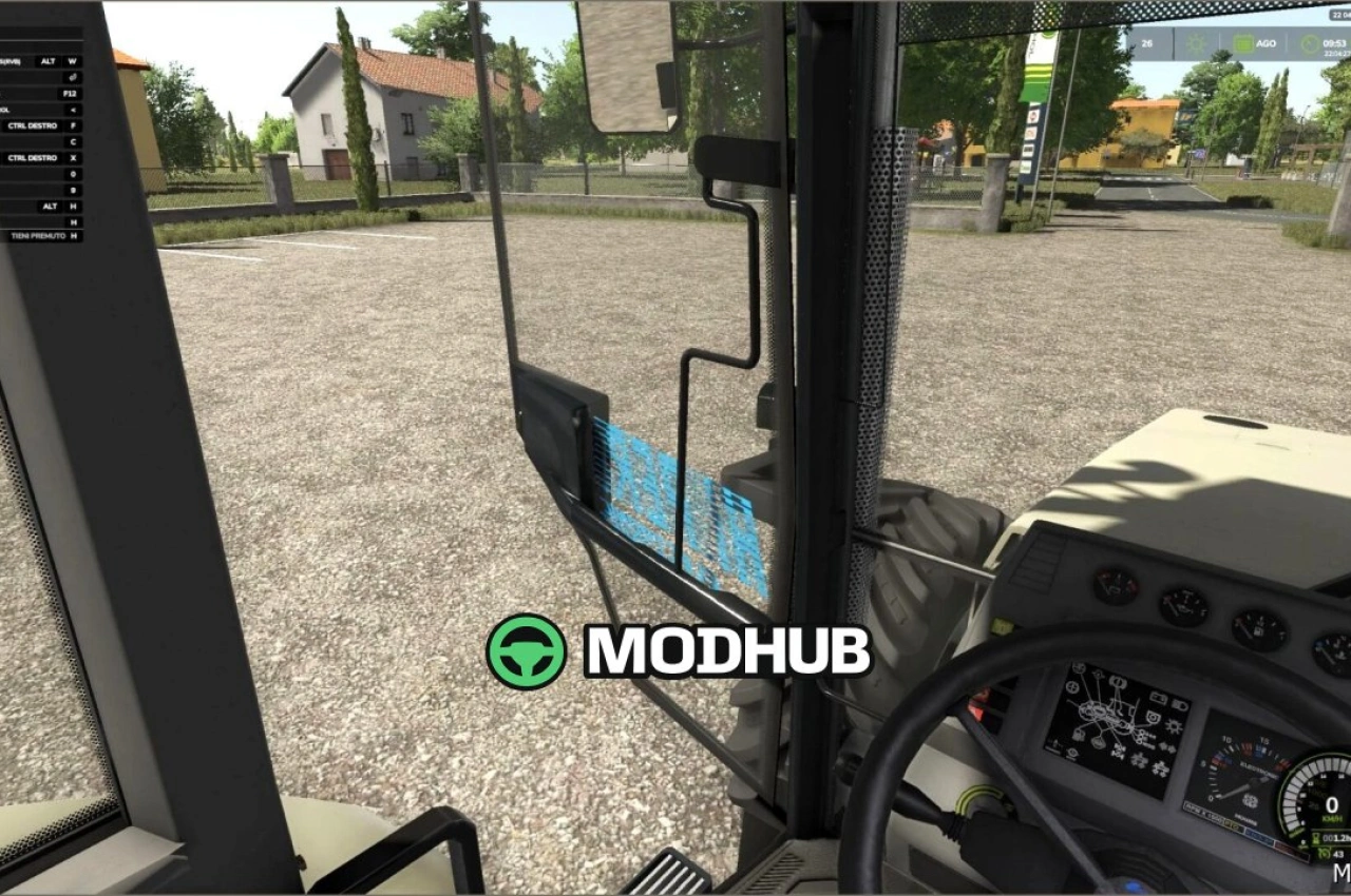 Трактор Lamborghini Hi.per 190 для Farming Simulator 25