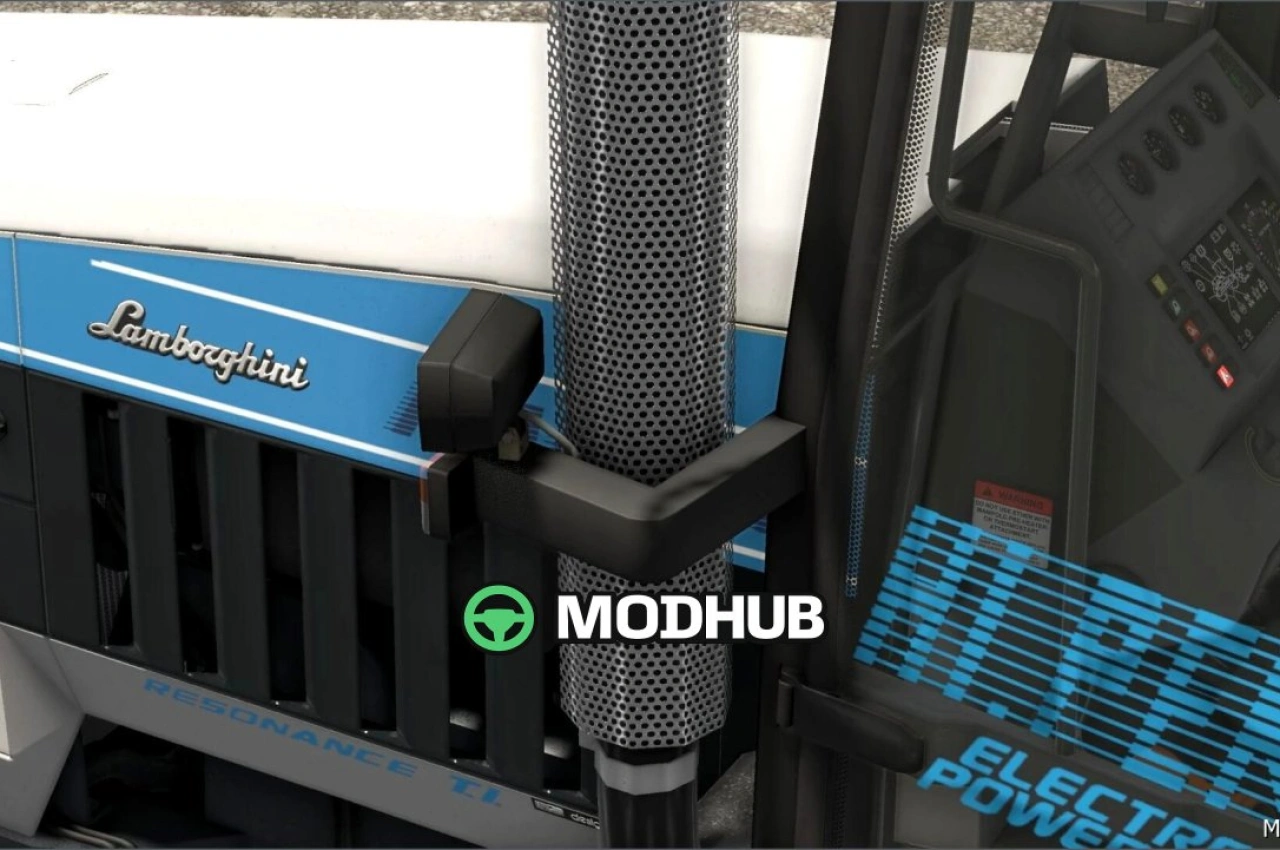 Трактор Lamborghini Hi.per 190 для Farming Simulator 25