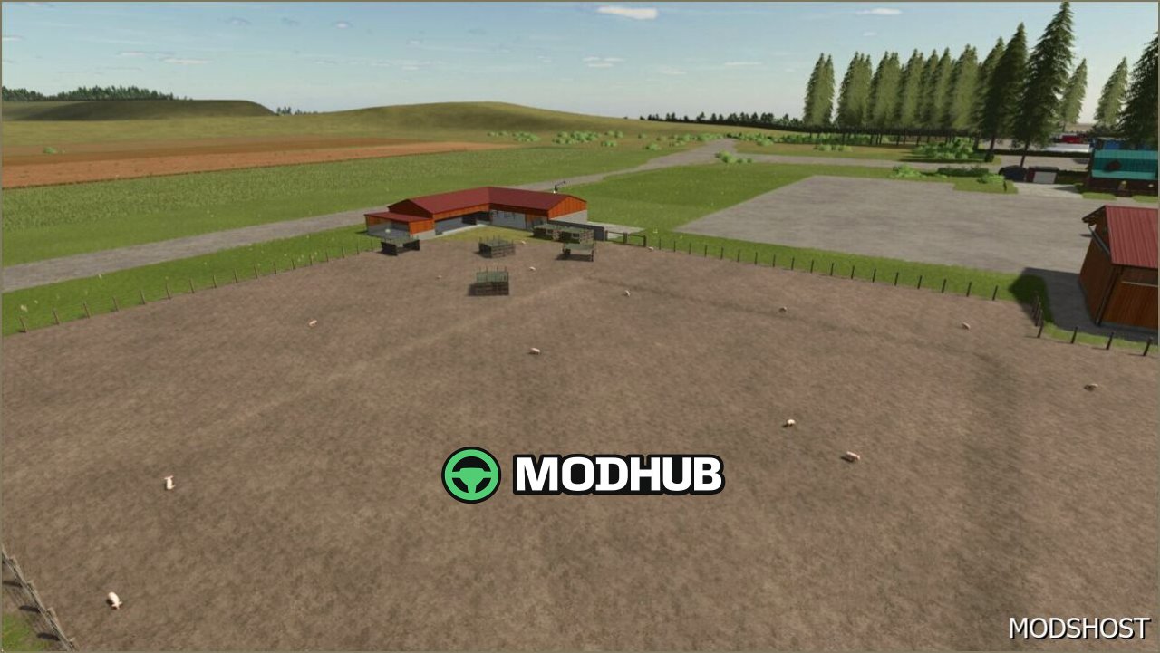 Schweinegehege V1.4 für Farming Simulator 25