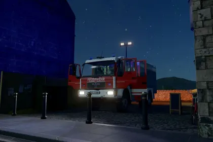 Легендарна Пожежна Машина MAN L2000 Fire Engine для Рольплею у Farming Simulator 25 — 5