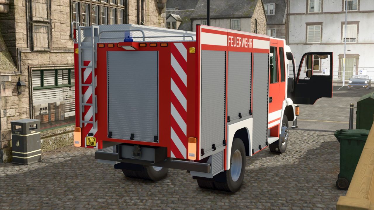 Легендарна Пожежна Машина MAN L2000 Fire Engine для Рольплею у Farming Simulator 25