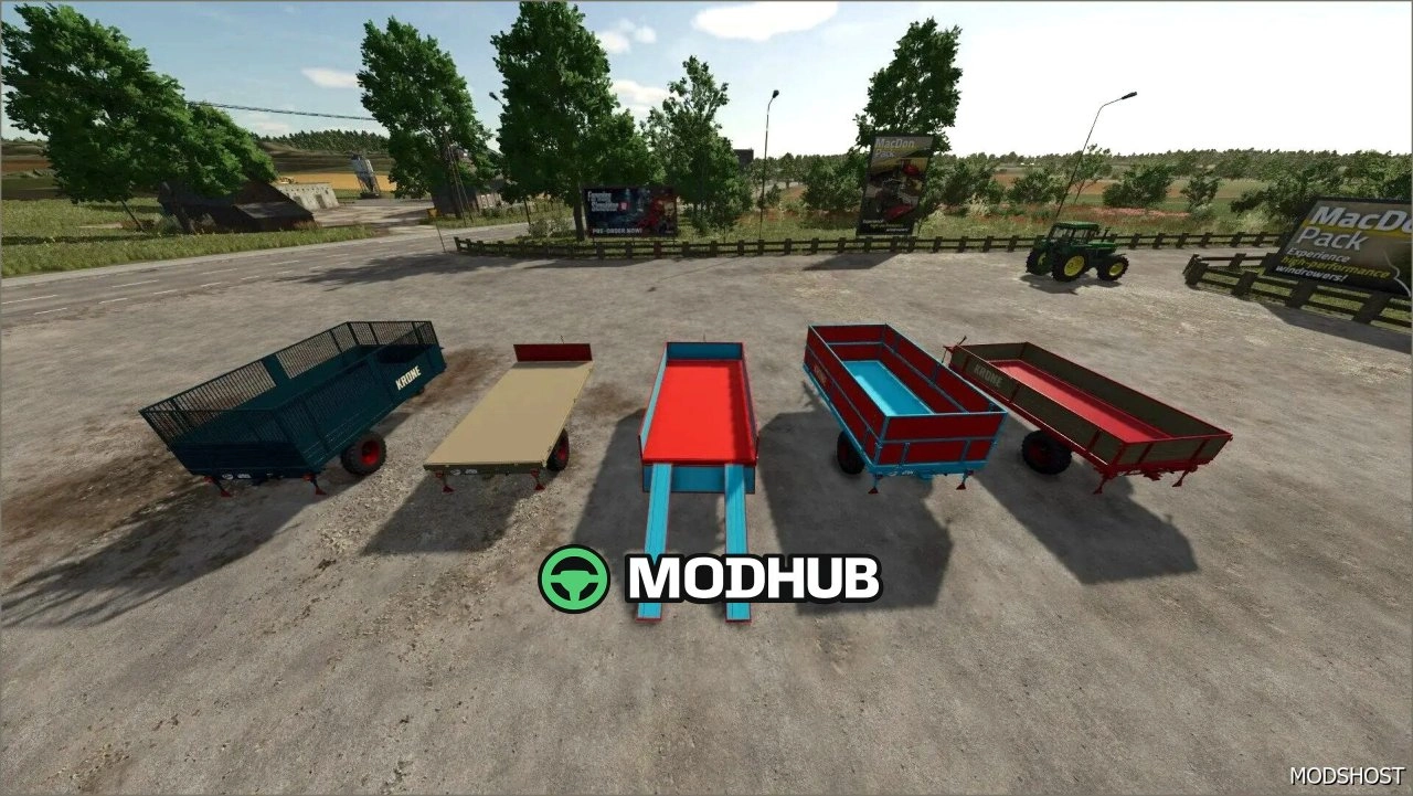 Причіп OLD Universal для Farming Simulator 25