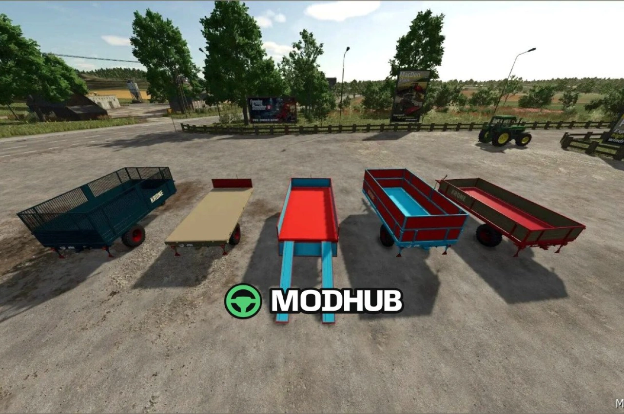 Причіп OLD Universal для Farming Simulator 25