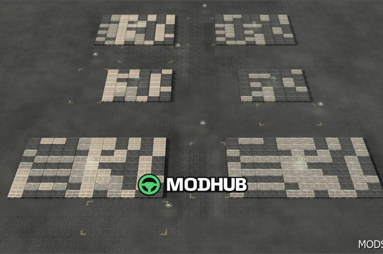 Склад для тюків V1.3 для Farming Simulator 25