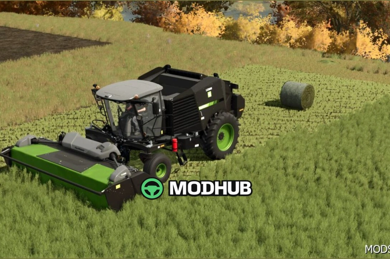 Прес-підбирач Lizard Agriflex SPB для Farming Simulator 25