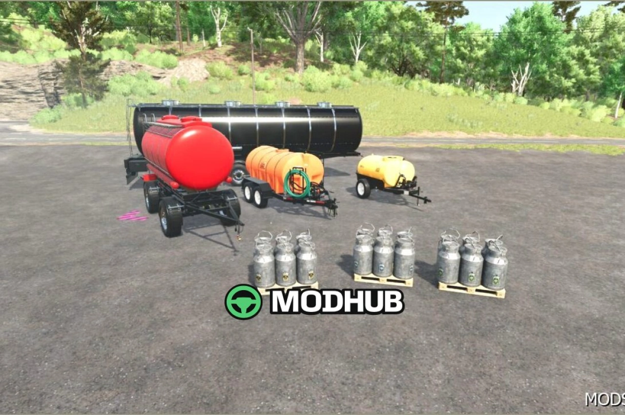 Модуль доставки товарів для Farming Simulator 25