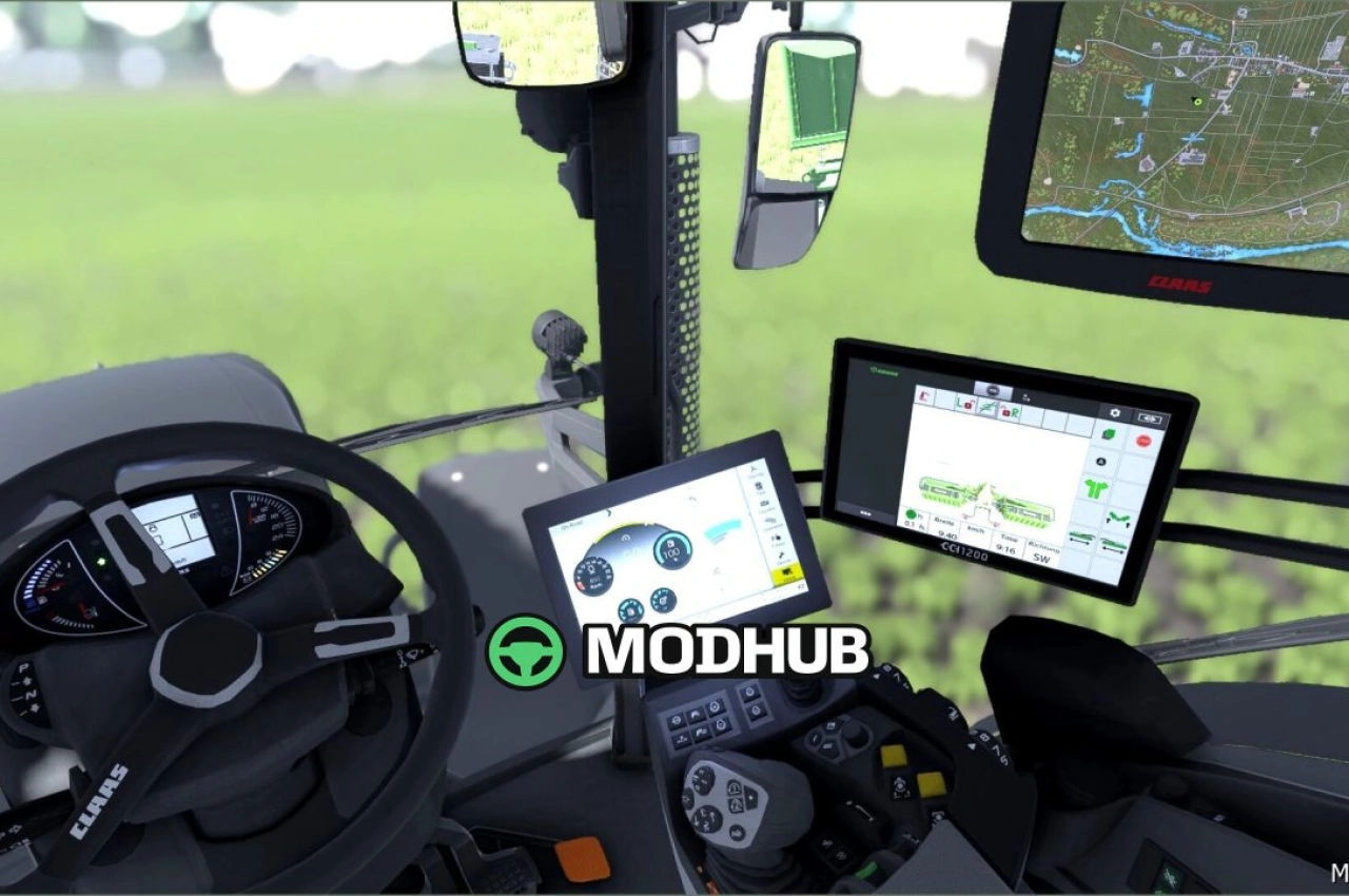 Трактор Claas Axion 800 Series EU & US V1.1 для Farming Simulator 25