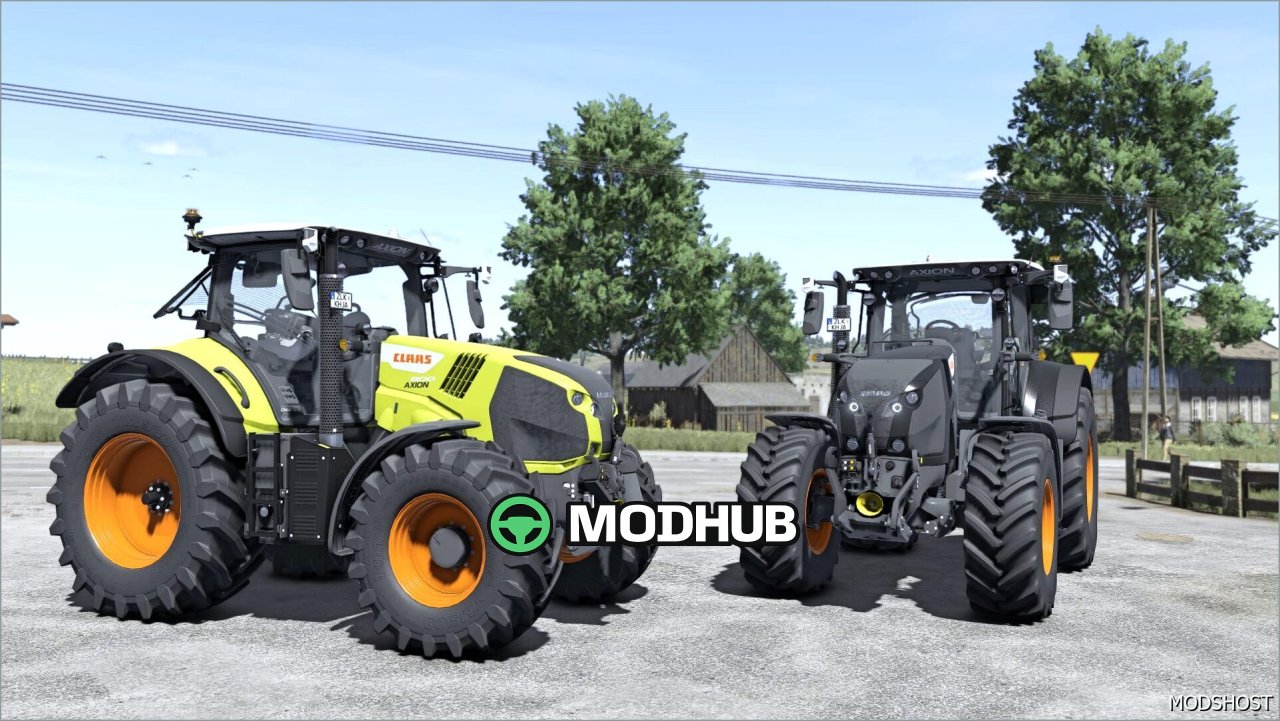Трактор Claas Axion 800 Series EU & US V1.1 для Farming Simulator 25