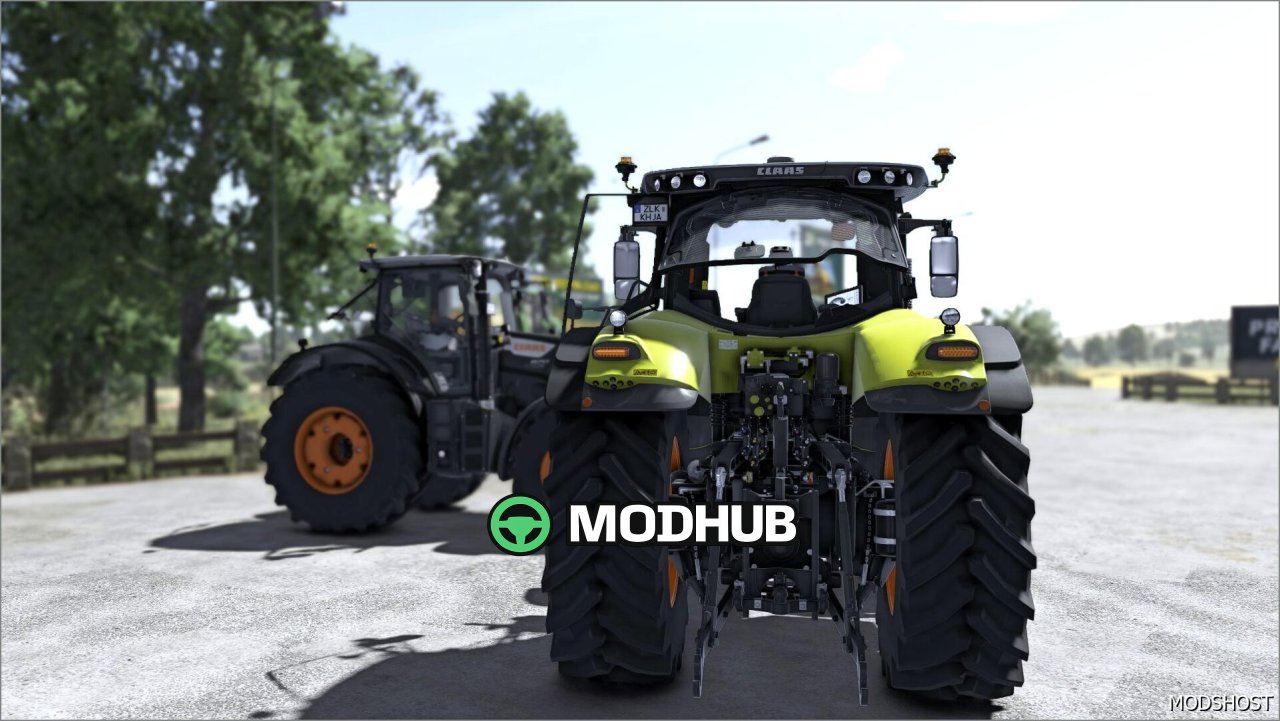 Трактор Claas Axion 800 Series EU & US V1.1 для Farming Simulator 25