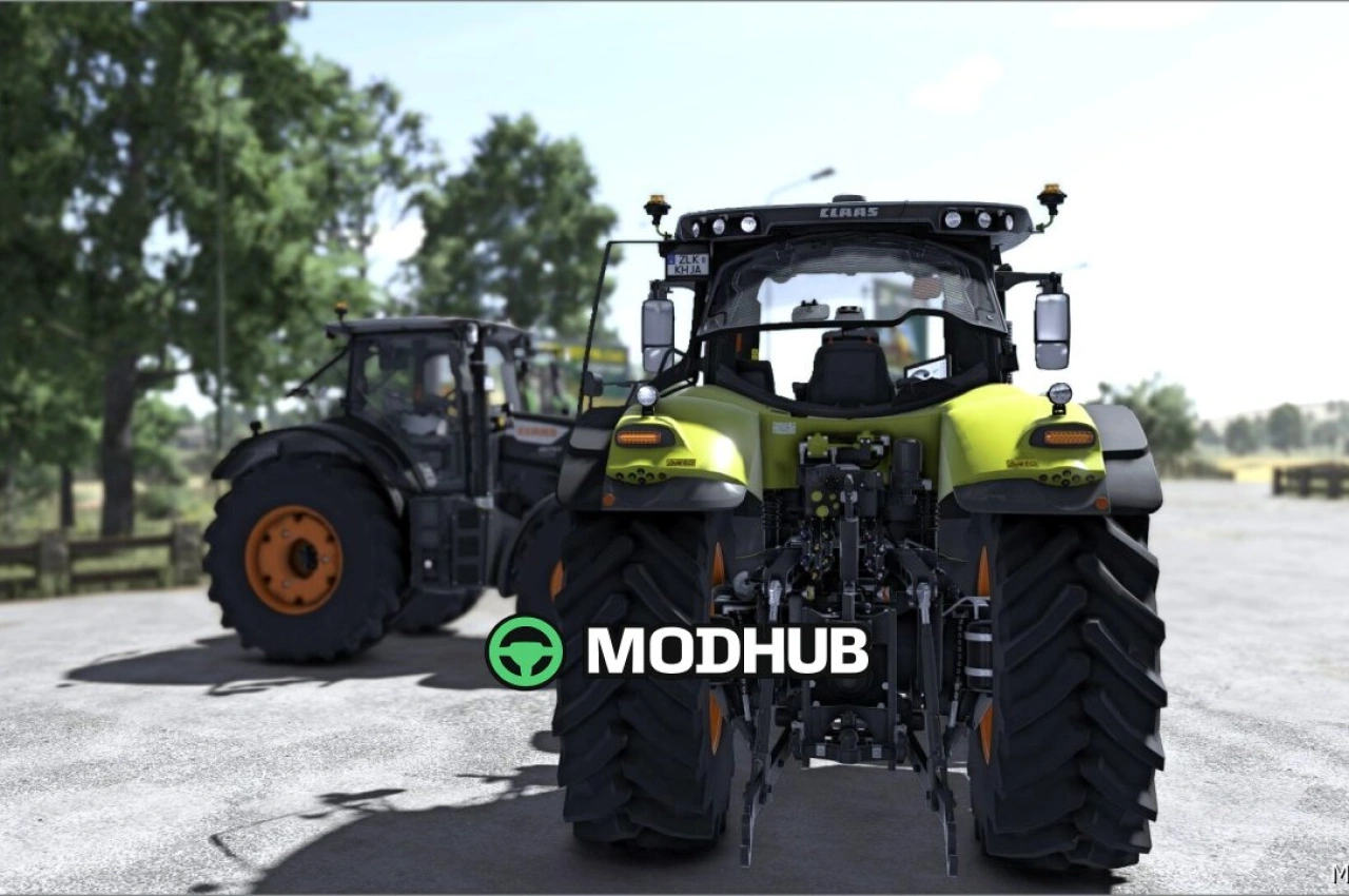 Трактор Claas Axion 800 Series EU & US V1.1 для Farming Simulator 25