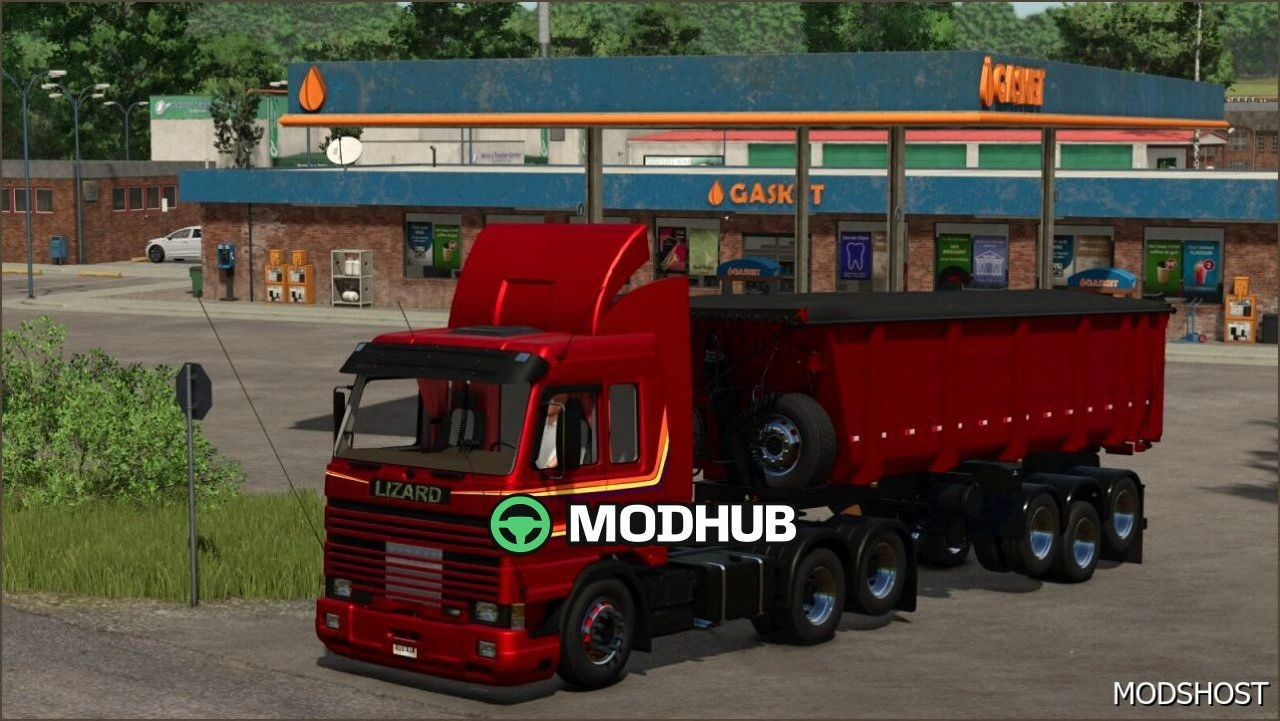 Причіп Lizard Rostt45 V1.0.0.1 для Farming Simulator 25