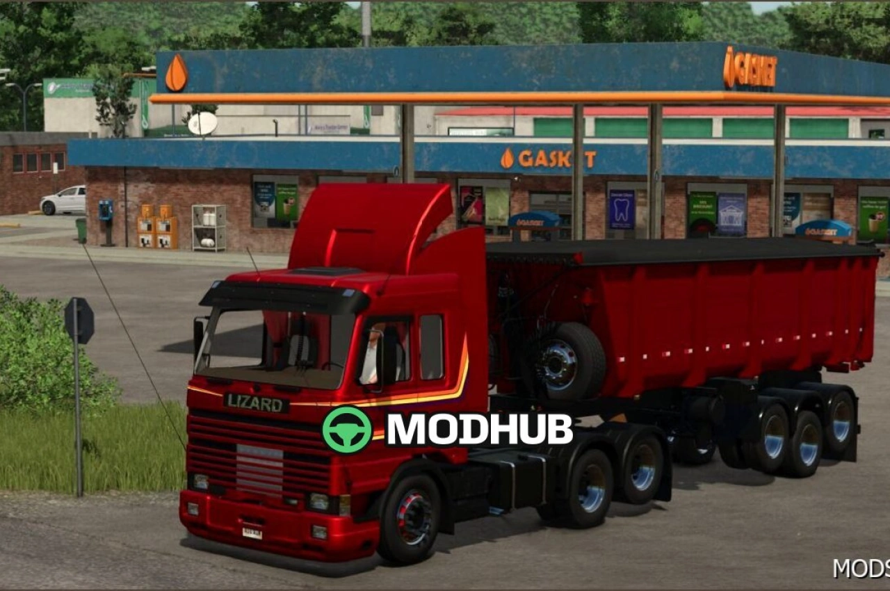 Причіп Lizard Rostt45 V1.0.0.1 для Farming Simulator 25