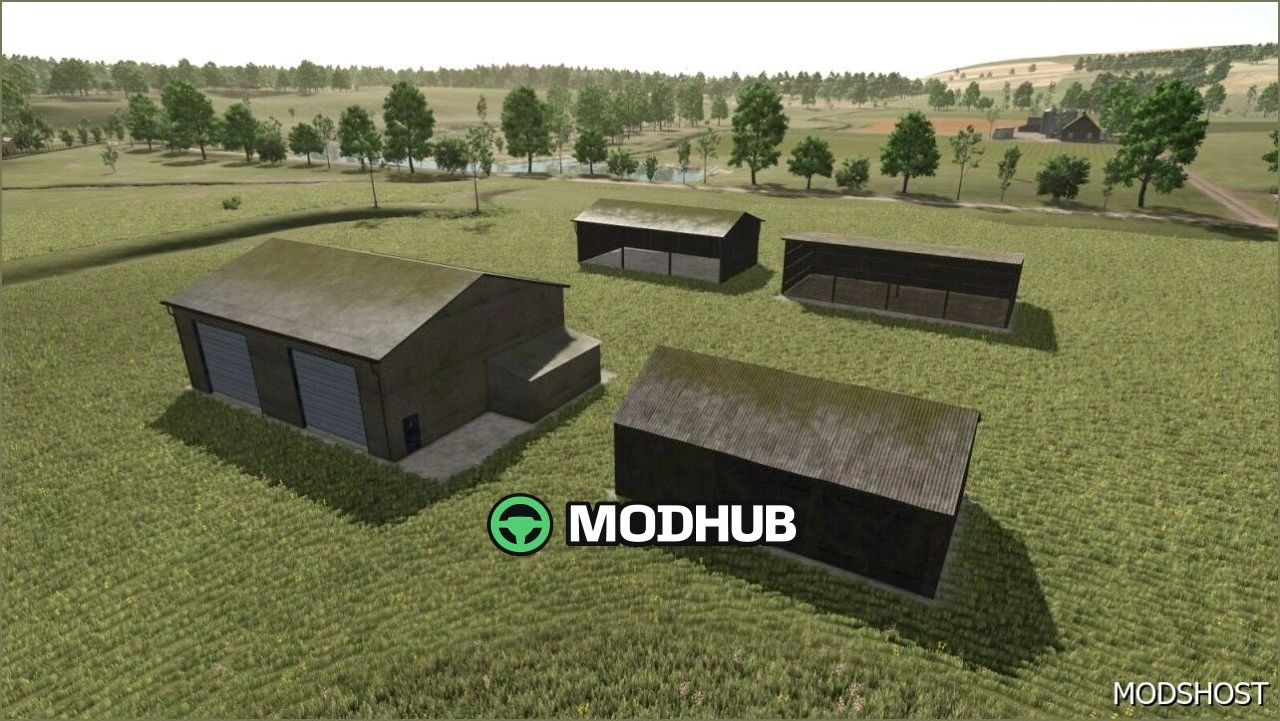 Пакет будівель Multi Farm для Farming Simulator 25