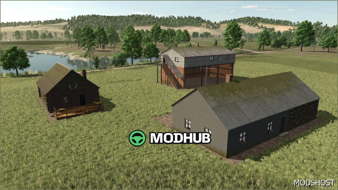 Multi Farm Buildings Pack für Farming Simulator 25