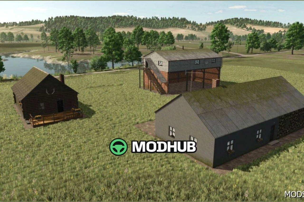 Пакет будівель Multi Farm для Farming Simulator 25