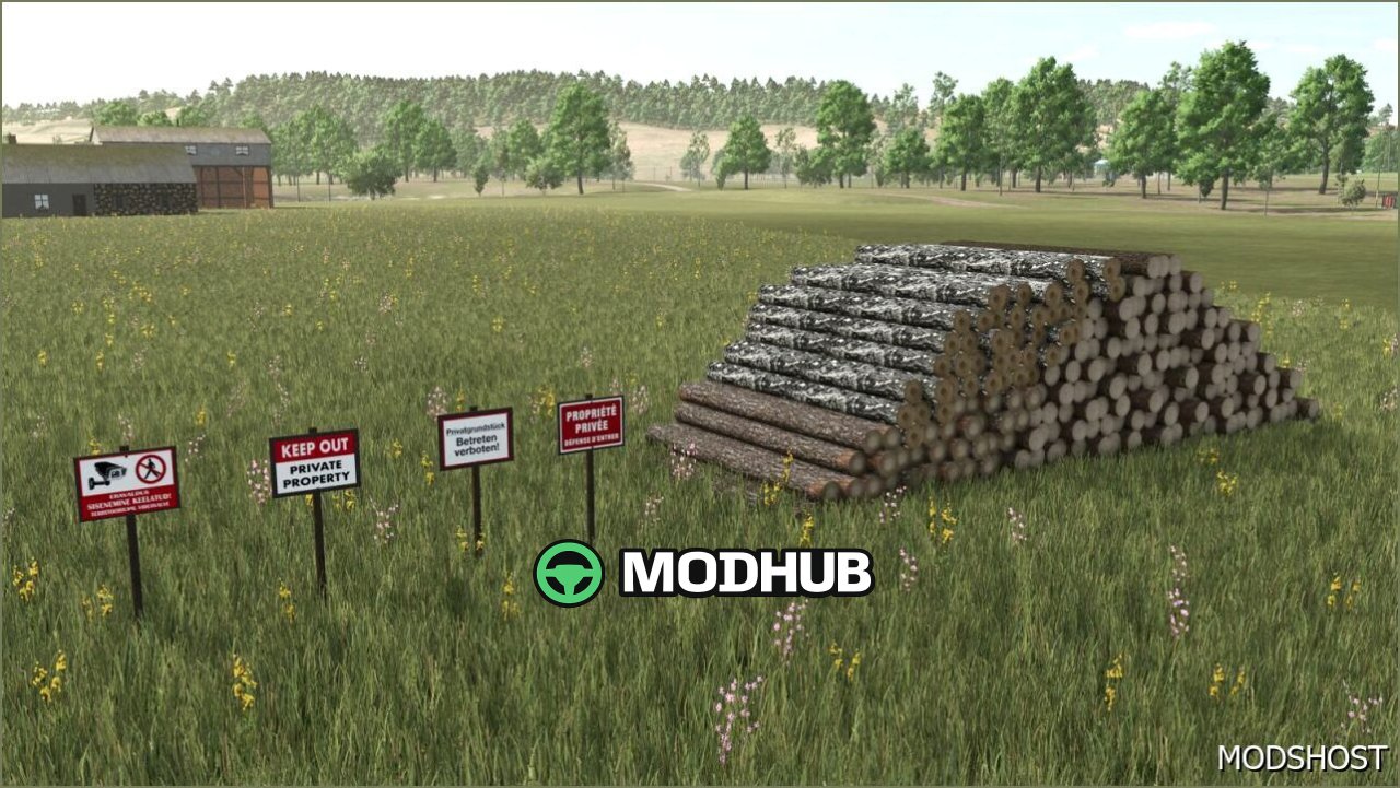 Multi Farm Buildings Pack für Farming Simulator 25