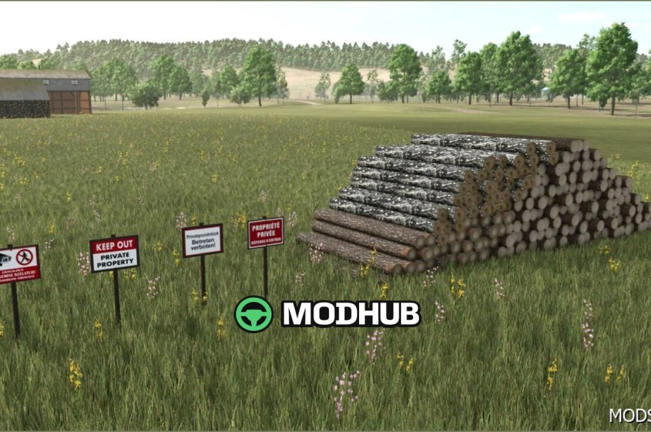 Пакет будівель Multi Farm для Farming Simulator 25