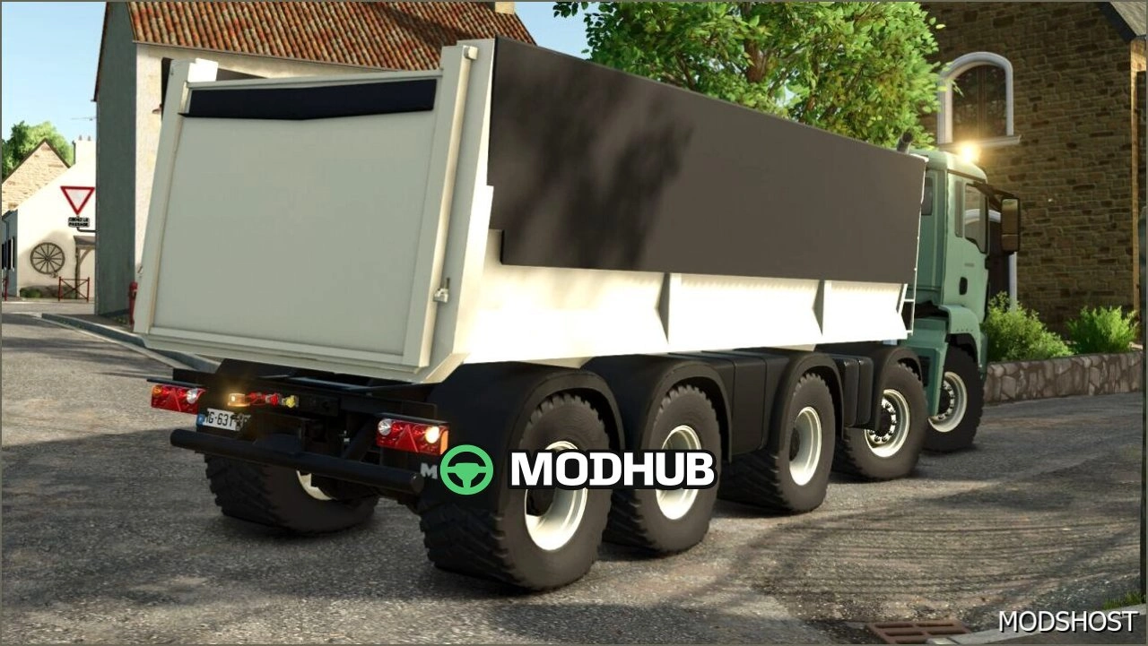 Вантажівка MAN TGS 18.500 Kipper для Farming Simulator 25