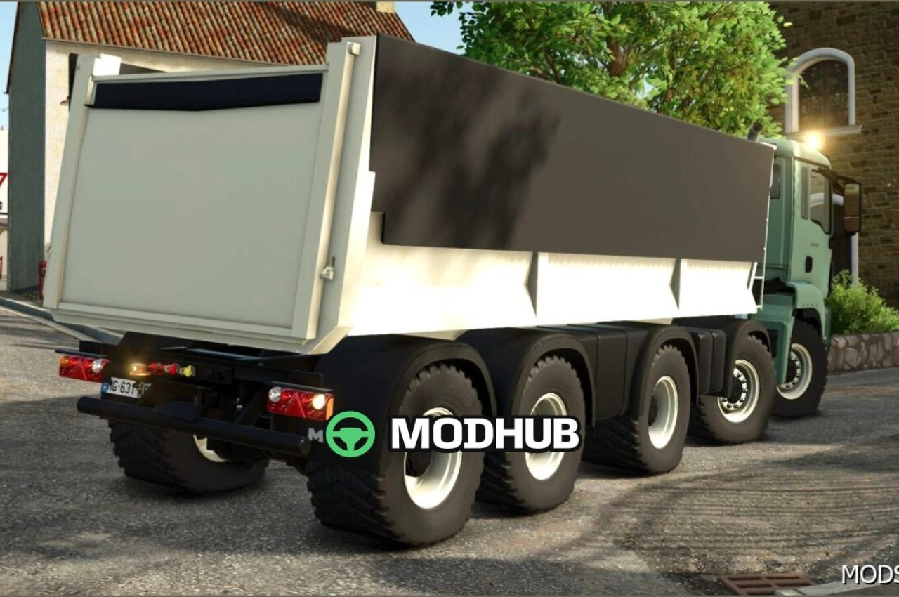 Вантажівка MAN TGS 18.500 Kipper для Farming Simulator 25