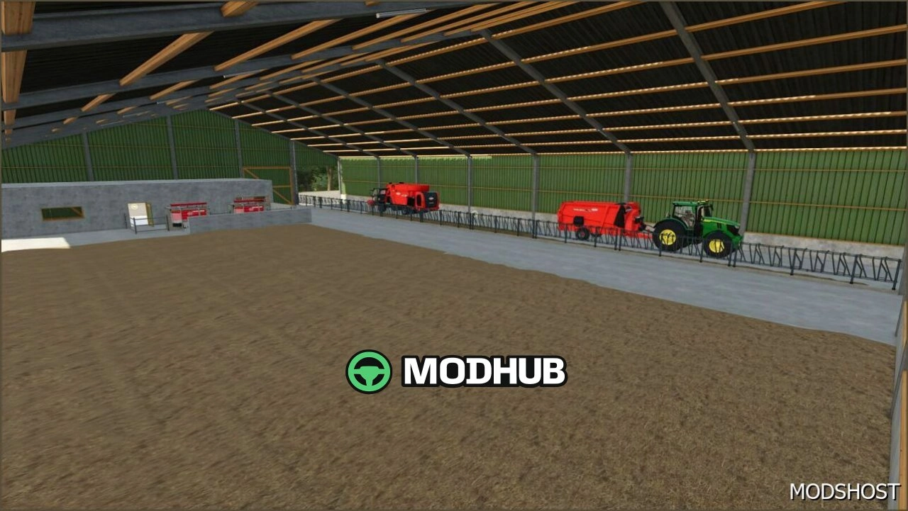Станція для корів молочного напрямку для Farming Simulator 25