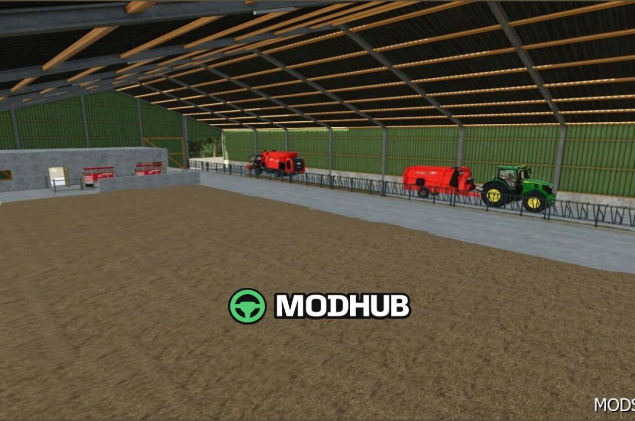 Станція для корів молочного напрямку для Farming Simulator 25
