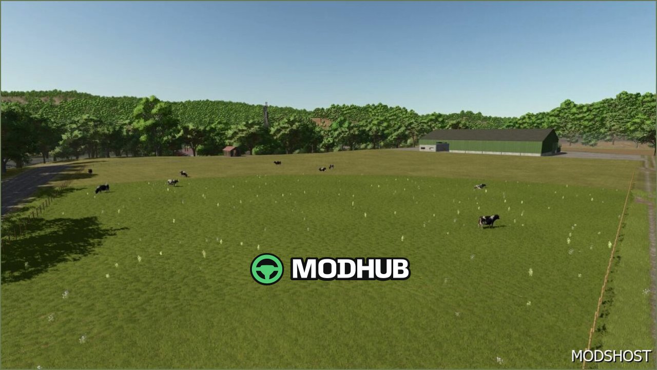 Milchkuhstall für Farming Simulator 25