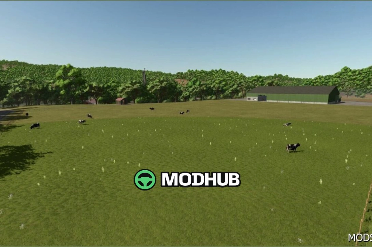 Станція для корів молочного напрямку для Farming Simulator 25