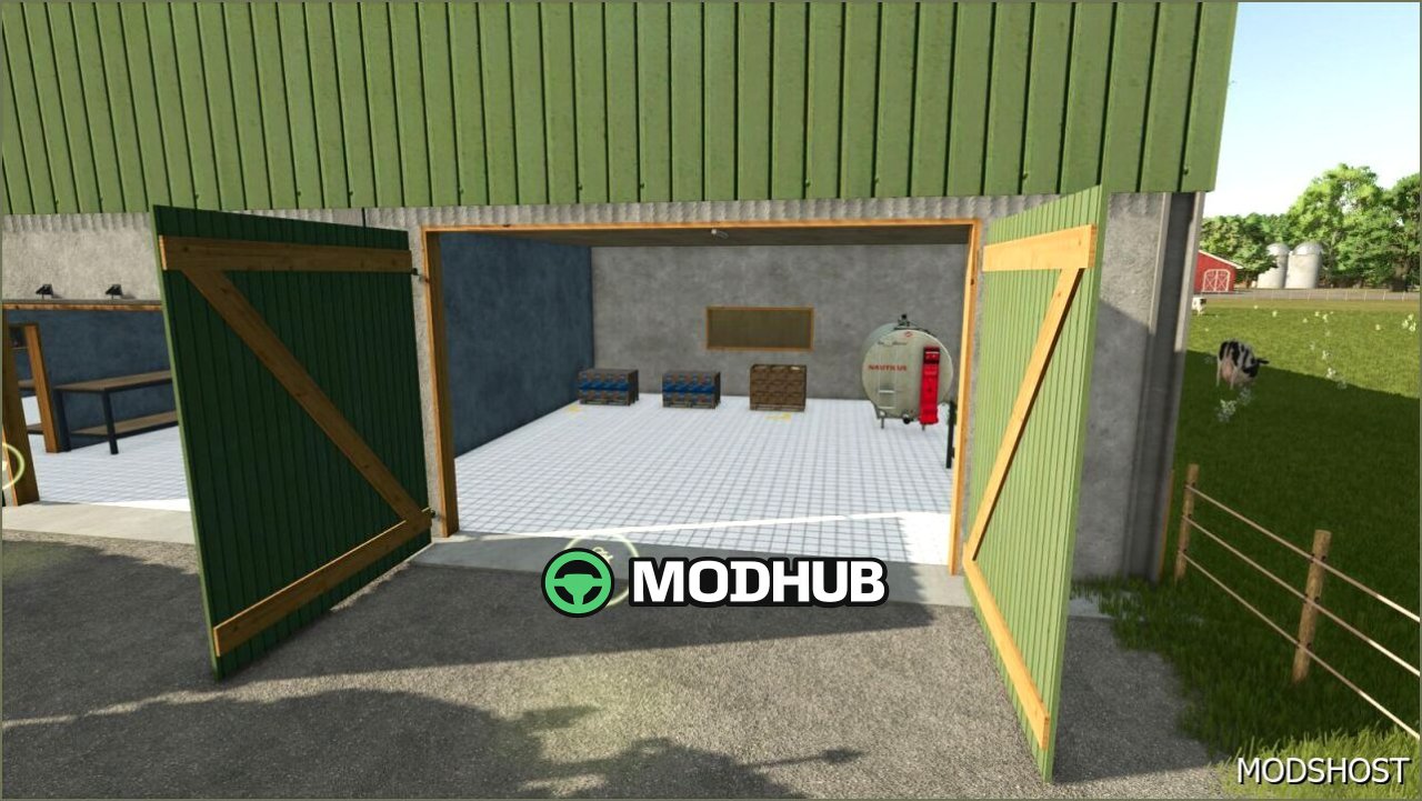 Milchkuhstall für Farming Simulator 25