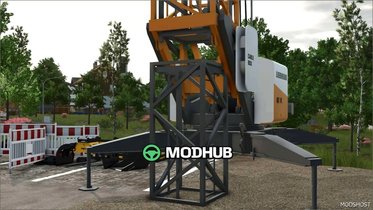 Екскаватор Liebherr 81K V2.0 для Farming Simulator 25