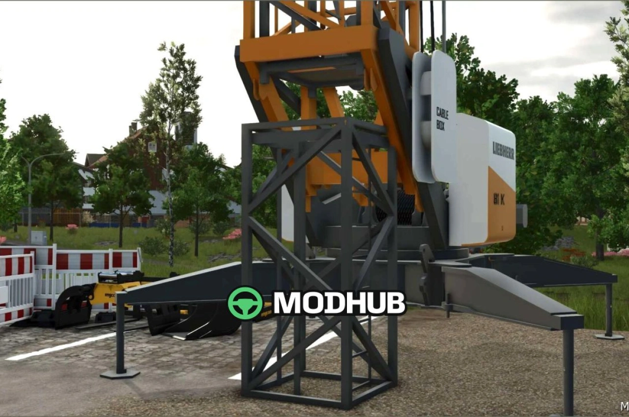 Екскаватор Liebherr 81K V2.0 для Farming Simulator 25