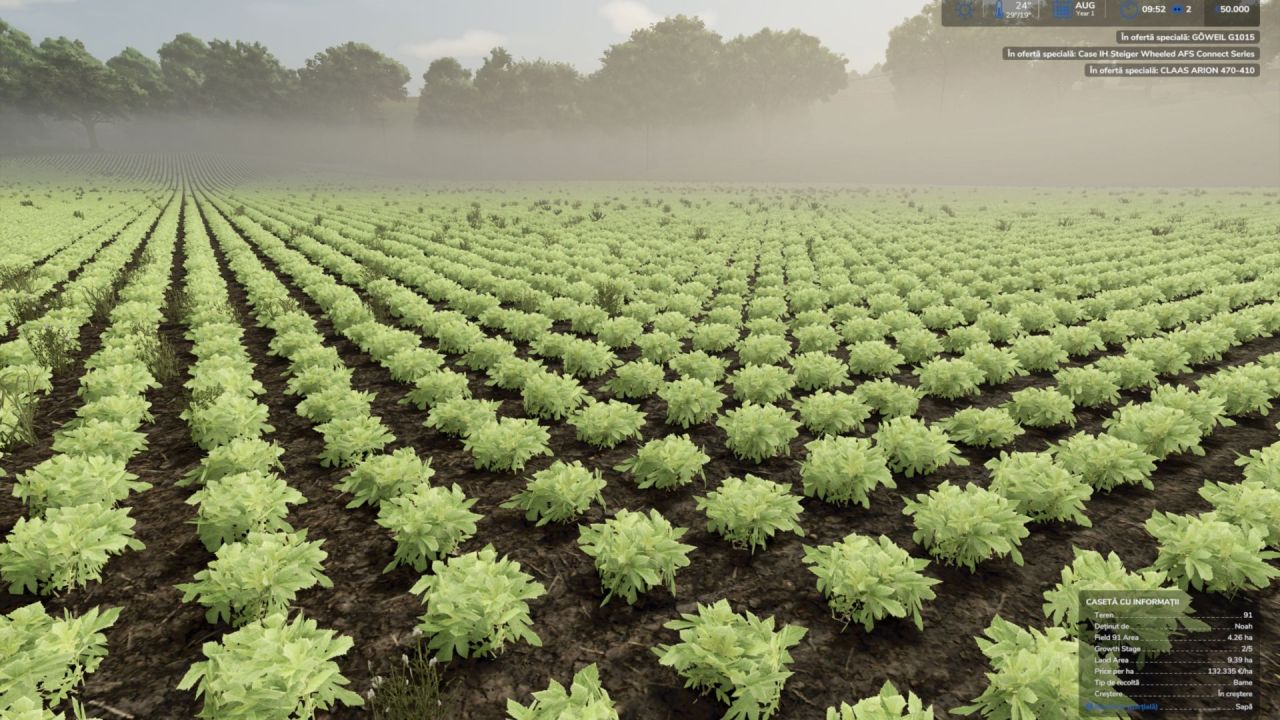 Nowy prefab Okra (Bame) i Edamame (Zielona Soja) dla Farming Simulator 25 — Warzywa