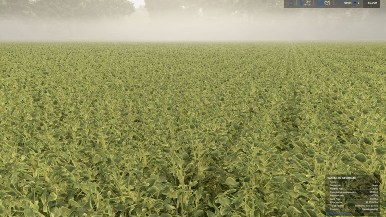 Nowy prefab Okra (Bame) i Edamame (Zielona Soja) dla Farming Simulator 25 — Warzywa