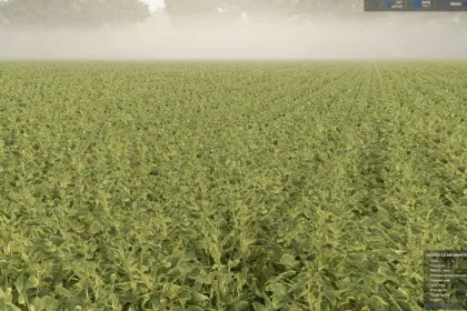 Nowy prefab Okra (Bame) i Edamame (Zielona Soja) dla Farming Simulator 25 — Warzywa — 6