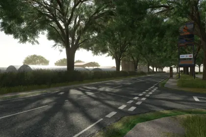 Karte FlatlandsGrid für Farming Simulator 25