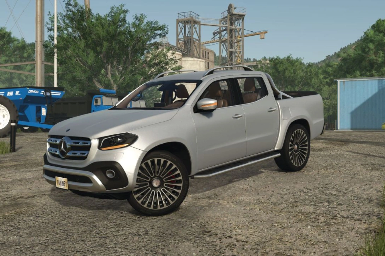 Автомобіль Mercedes X-class для Farming Simulator 25