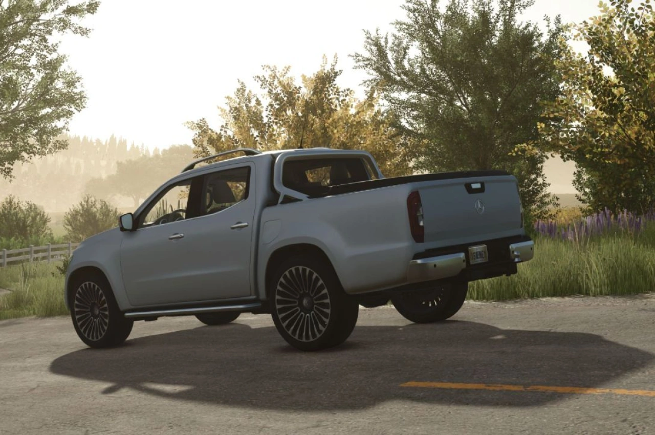 Автомобіль Mercedes X-class для Farming Simulator 25