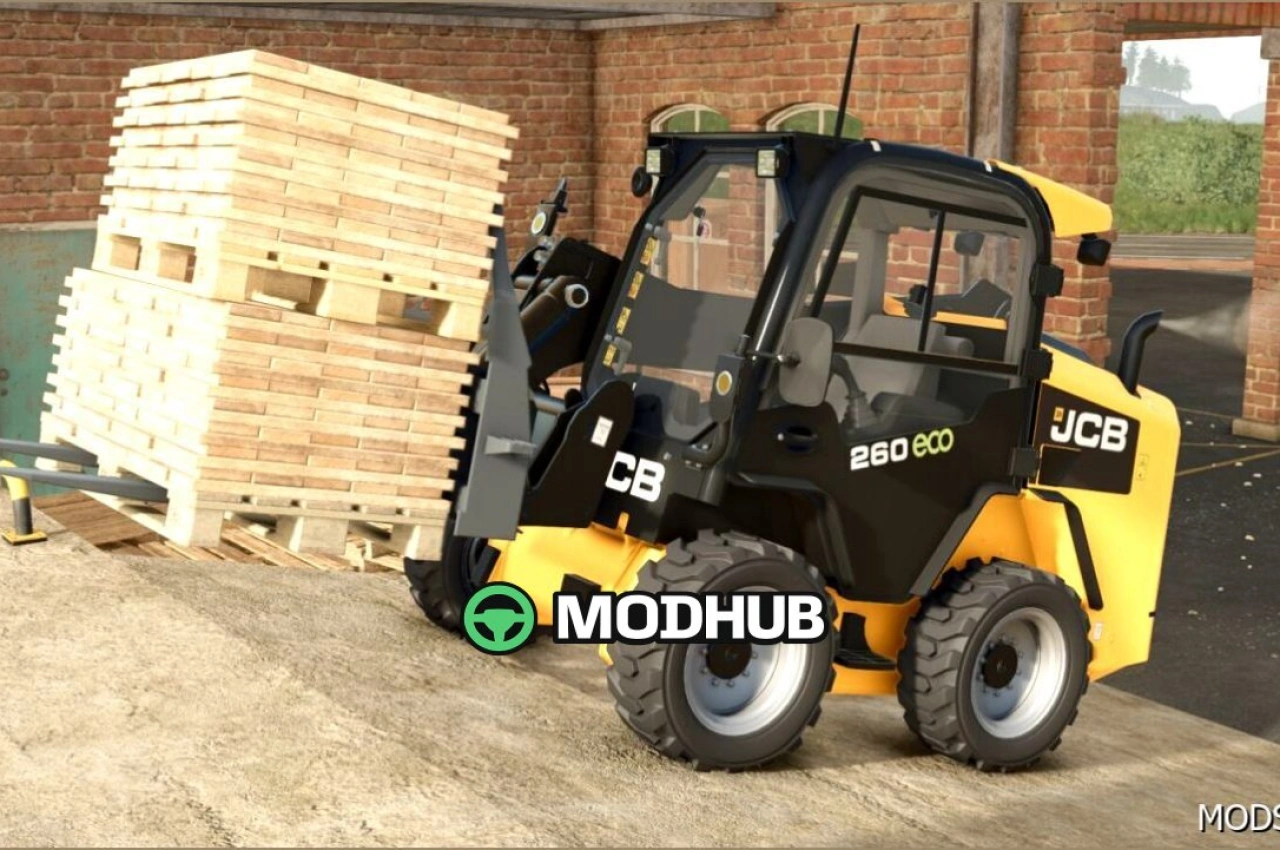 Екскаватор JCB 260 для Farming Simulator 25