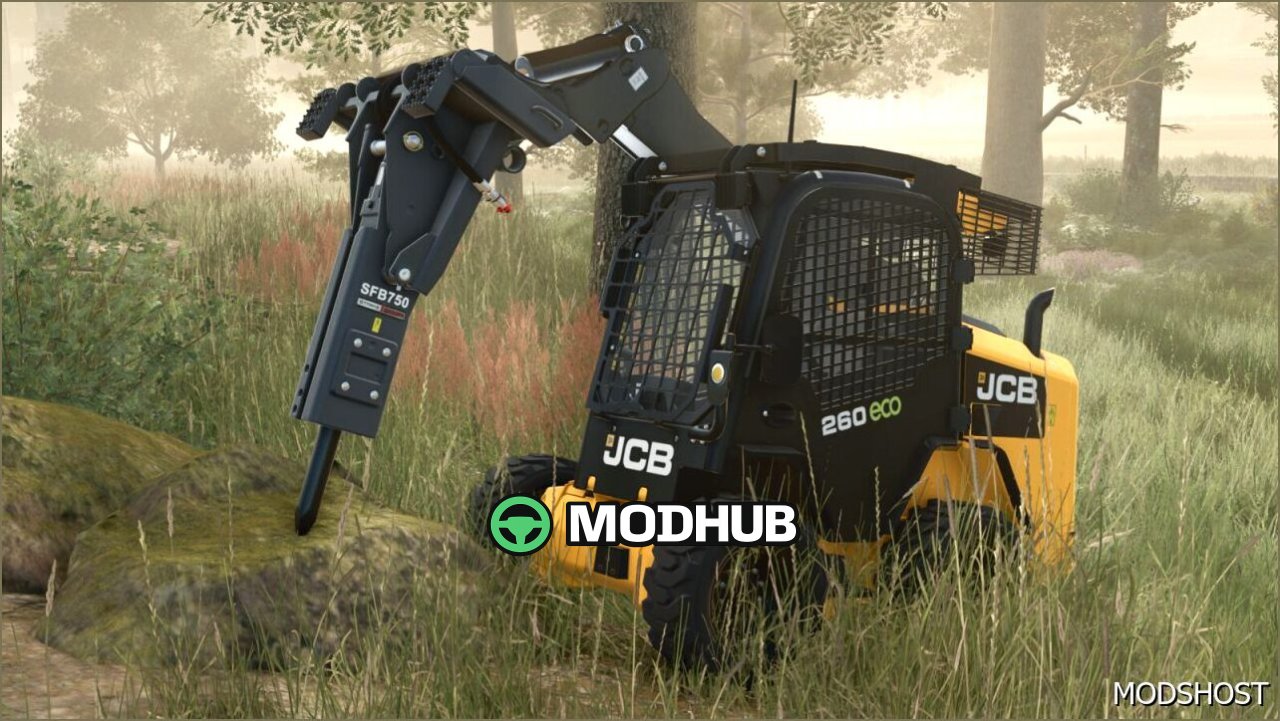 Екскаватор JCB 260 для Farming Simulator 25