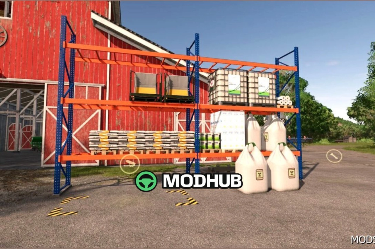 Сховище V1.0.0.2 для Farming Simulator 25
