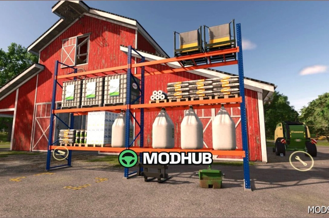 Сховище V1.0.0.2 для Farming Simulator 25