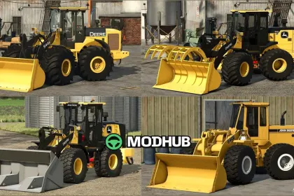 John Deere Radlader Paket für Farming Simulator 25